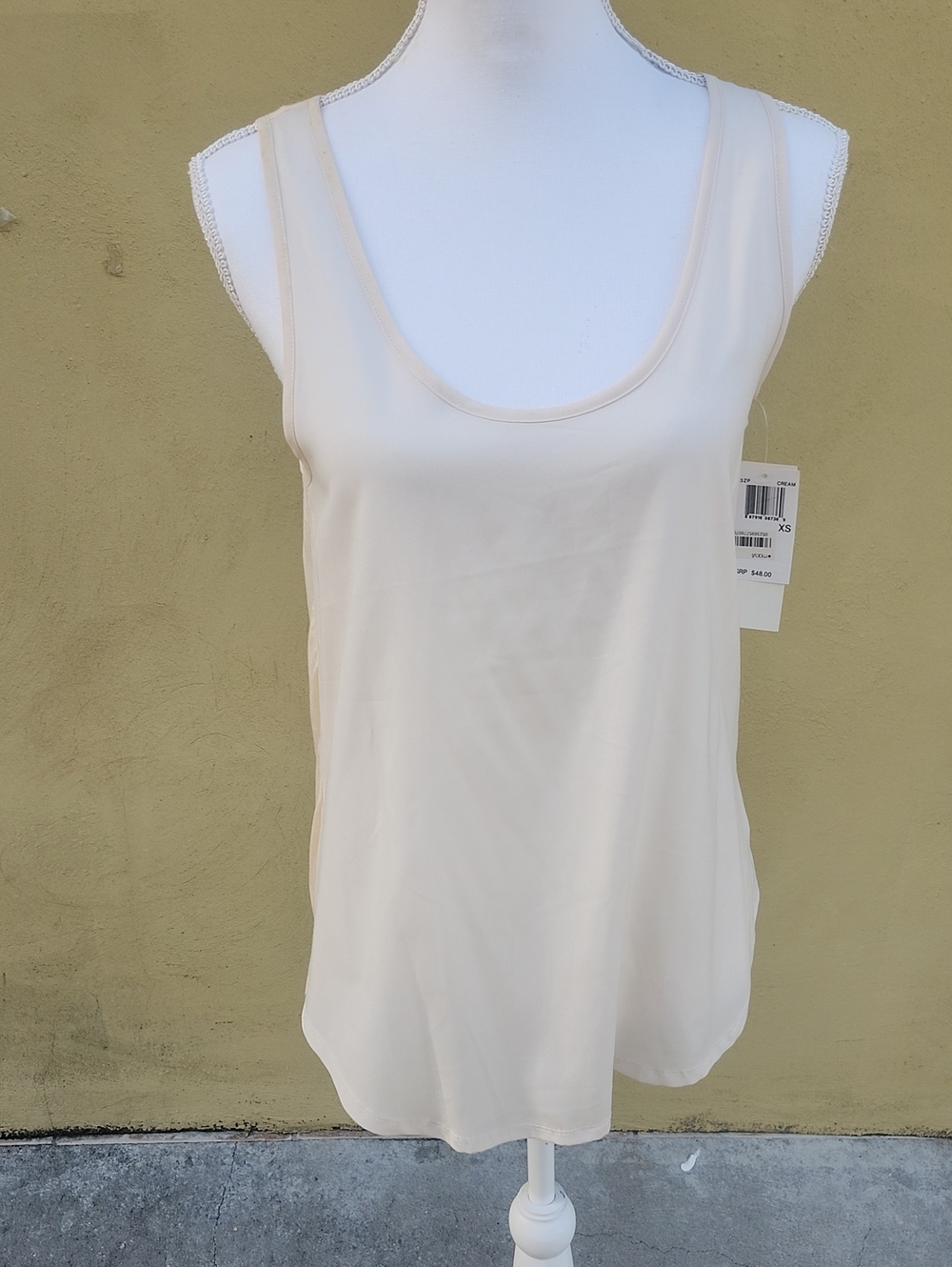 French Connection Soft Cream Scoop Tank